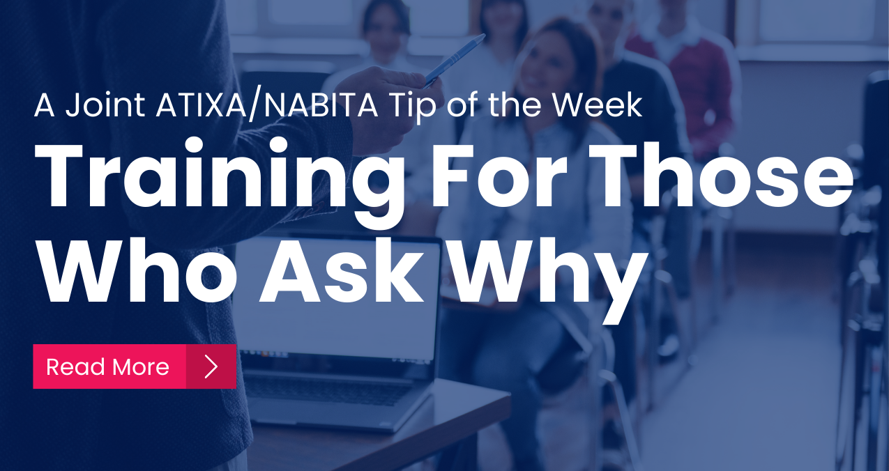 Training For Those Who Ask Why 