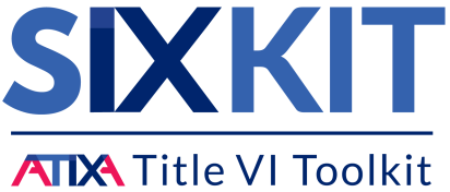 Introducing SIXKit: ATIXA’s Practitioner’s Guide to Title VI Compliance
